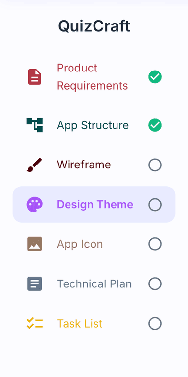 Design theme sidebar